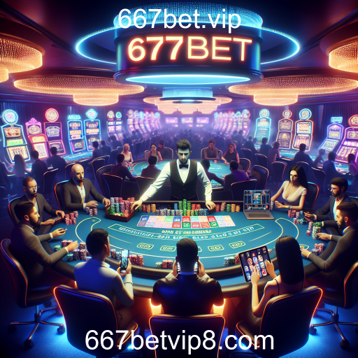 A Experiência Imersiva do Cassino Ao Vivo no 667bet.vip